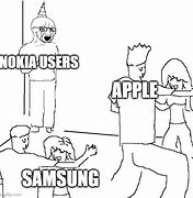 Image result for Apple User VRS Samsung User Meme