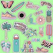 Image result for Pink Screen Whte Stikers