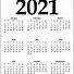 Image result for 2021 Yearly Calendar Printable
