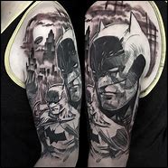 Image result for Batman Tattoo Full Sleeve