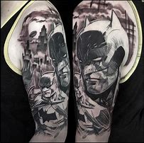 Image result for Adam West Batman Tattoo