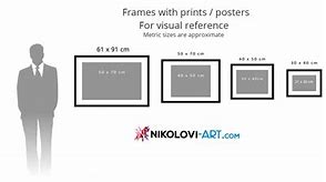 Image result for How Big Is 30 X 40 Cm Picture in Inches