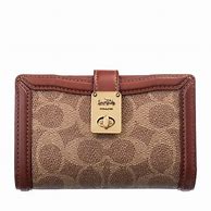 Image result for Tan Coach Wallet