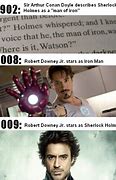 Image result for Iron Man Saying Sherlock