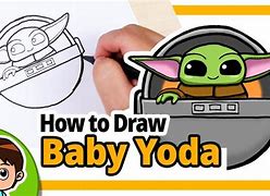 Image result for Cartoon Baby Yoda in a Spaceship