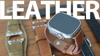 Image result for Leather Watch Bands for the Apple Ultra 2