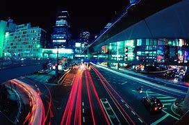 Image result for Nighttime City Background