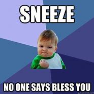 Image result for Bless You MEME Funny