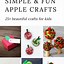 Image result for Apple Crafts for Babies