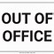 Image result for HR Department Out of the Office Sign