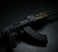 Image result for Wallpaper Black Background AK-47