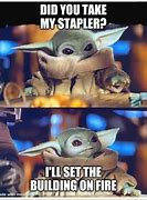 Image result for Baby Yoda Chicky Nuggie Memes