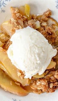 Image result for Apple Crisp Recipe by Black Cooks