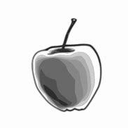 Image result for Blue Apple Clip Art