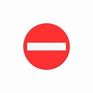 Image result for Red Circle No Sign