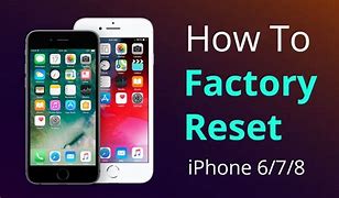 Image result for How to Factory Reset On iPhone and Log Back In