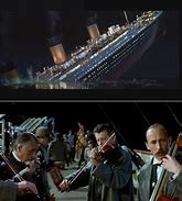 Image result for Titanic Music While Sinking Meme