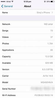 Image result for What Original iPhone Serial