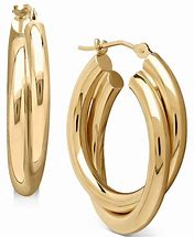 Image result for Double Hook Earrings