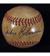 Image result for Jackie Robinson Signed Baseball