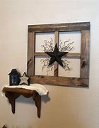 Image result for Rustic Window Frame Wall Decor