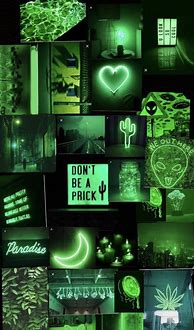 Image result for Green Edgy Aesthetic Background