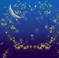 Image result for Midnight Sky Moon and Stars
