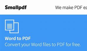 Image result for Convert Word File to PDF Free