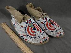 beadwork sioux antique authentic sioux indian beaded moccasins beadwork sioux antique authentic sioux indian beaded moccasins