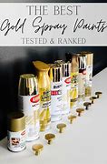 Image result for Spray-Paint Gold and Silver