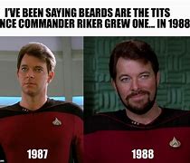 Image result for Star Trek TNG Riker Memes