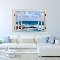 Image result for Peel and Stick Wall Mural Window
