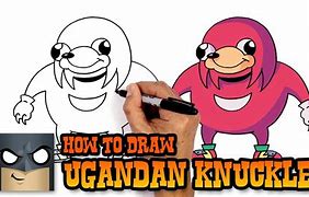 Image result for Ugandan Knuckles Template