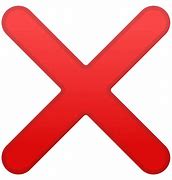 Image result for Cross Emoji Symbol