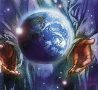 Image result for God's Hands Holding Earth