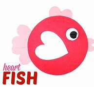 Image result for Heart Fish Template