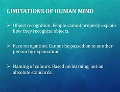 Image result for Examples of Human Limitations