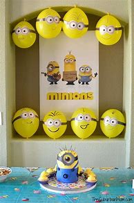 Image result for Minion Birthday Supplies