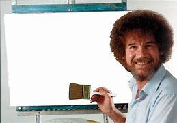 Image result for Bob Ross Clip Art