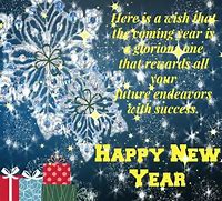 Image result for Happy New Year with Best Wishes