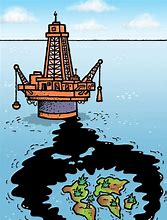 Image result for Oil Spill Cartoon Drawing