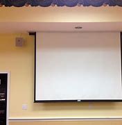 Image result for Ceiling Mounted Projector Screen