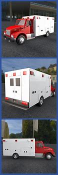 Image result for Ambulance 3D Model