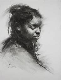 Image result for Charcoal Drawing Girls Easy