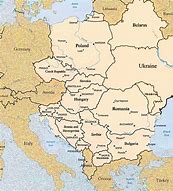 Image result for Eastern Europe Map with Cities
