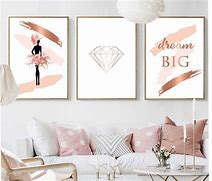 Image result for Rose Gold Wall Decor Printable