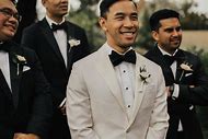 Image result for Black Tie Wedding Attire for Couples