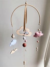 Image result for Wood Baby Mobile