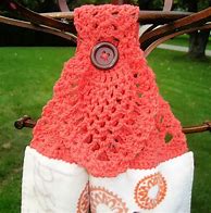 Image result for Crochet Towel Hanger