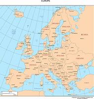 Image result for Europe Map Printable